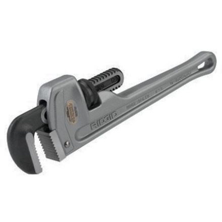 图片 Ridgid Aluminum Straight Pipe Wrench 812, 50 mm (2")