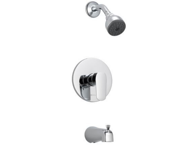 Picture of Delta Elemetro Series In-Wall Tub And Shower, 3 Setting Handshower-DT23075
