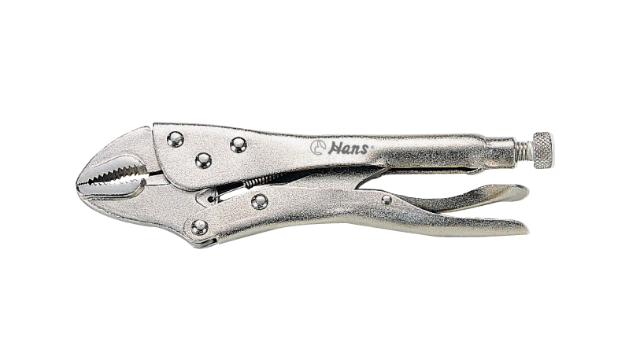 Picture of Hans Curved Jaw Locking Plier 7"