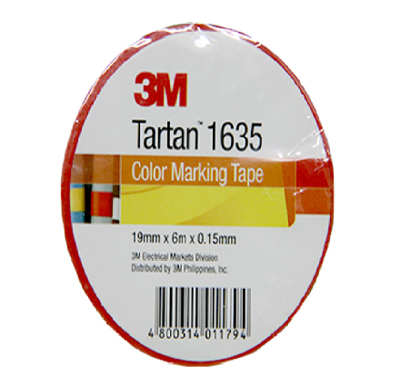 图片 3M Tartan Electrical Tape, Red