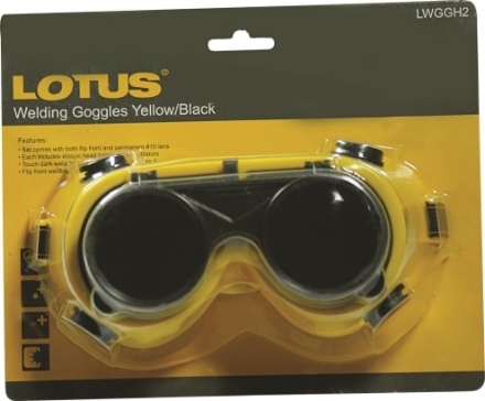 图片 Lotus LWGGH2 Welding Goggles Yellow/Black
