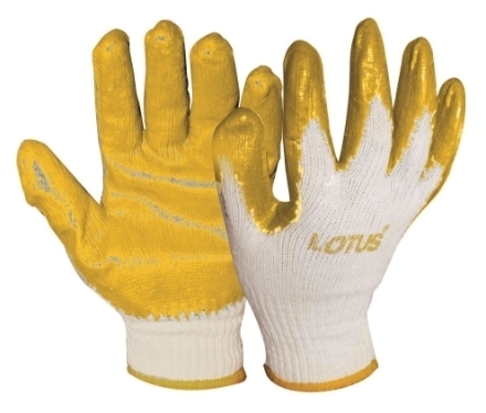 图片 Lotus LSCG600Y Rubber Gloves (Yellow/Orange)