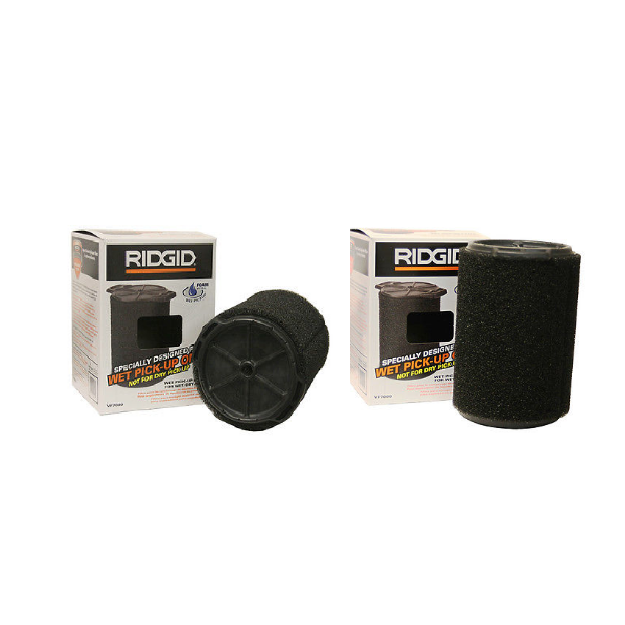 Ridgid VF7000 Wet Application Filter Foam Type (Black)