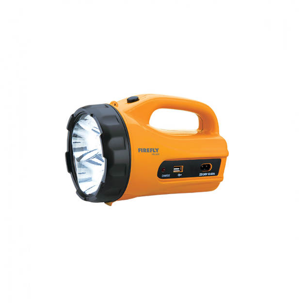 图片 Firefly 3 LED Powerful Torch Light with USB Mobile Phone Charger FEL557
