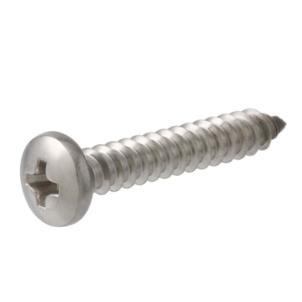 Picture of 304 Stainless Steel Self Tapping Screw, Pan Head (Wood Screw )