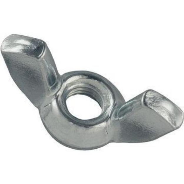 304 Stainless Steel Solid Wing Nut Inches Size