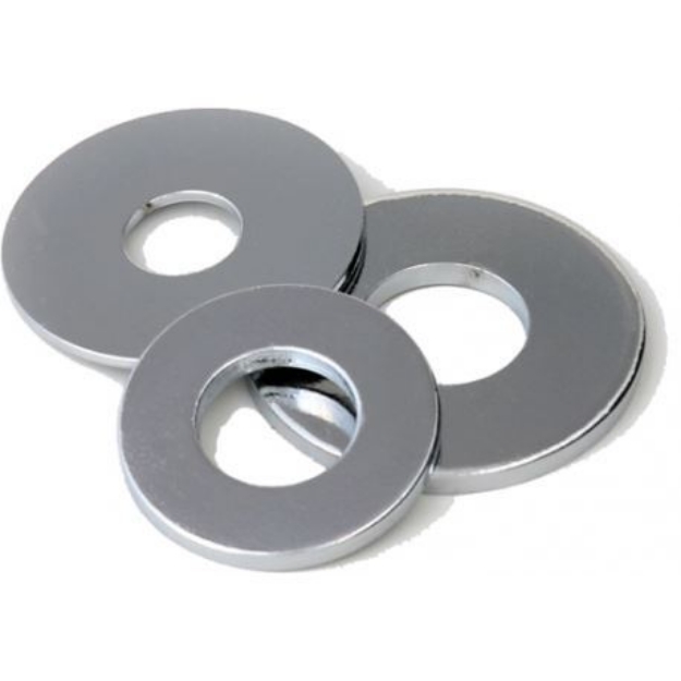 Picture of Galvanice (G.I) Flat washer Inhes Size 1/8,5/32,3/16,1/4,5/16,3/8,7/16,1/2,5/8,3/4,7/8,1,2, GIFW