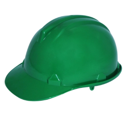 图片 Powerhouse Abs Plastic Safety Helmet H.D Green