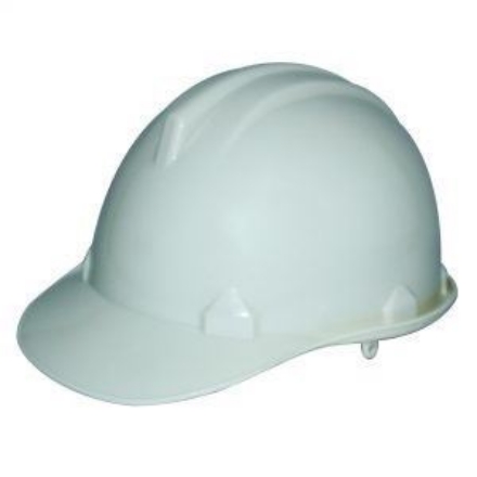 图片 Powerhouse Abs Plastic Safety Helmet H.D White