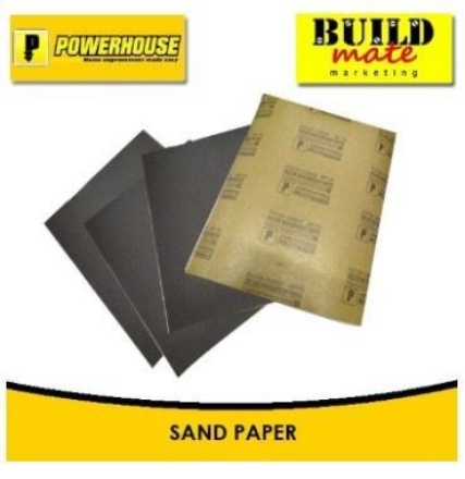 图片 Powerhouse Waterproof Sandpaper No.60