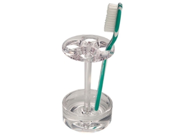 Show details for Interdesign Eva Series - Toothbrush Stand Regular Clear Picture of Interdesign Eva Series - Toothbrush Stand Regular Clear
