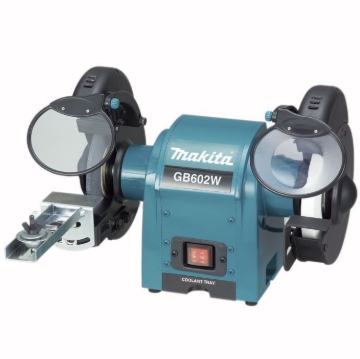 Show details for Makita Bench Grinder GB602W Picture of Makita Bench Grinder GB602W