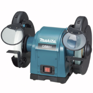 Show details for Makita Bench Grinder GB801W Picture of Makita Bench Grinder GB801W