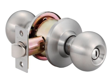 Picture of Ezset Gr.3 Satin Stainless Steel Tubular Privacy Knobset EZ102TBAUS32D