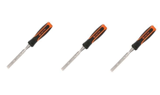 Picture of Tactix 3 pcs. Wood Chisel Set 13mm (1/2") , 19mm (3/4"), 25mm (1")