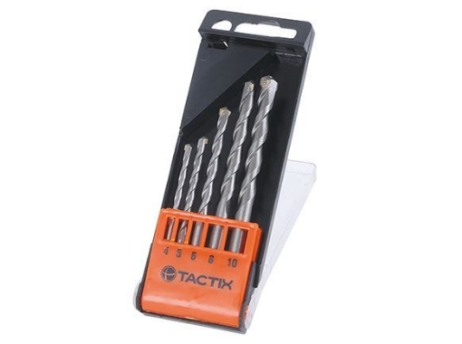 Picture of Tactix Concrete Drill Bits. 5 pcs.