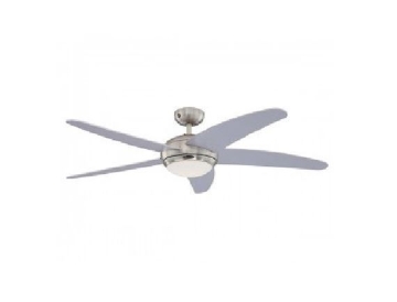 Picture of Westinghouse Bendan Nickel Finish 5 Blades 52" with Wengue Blades