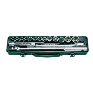 Show details for Hans 4616MB 1/2" Drive 16Pcs. Socket Wrench Set (For Chrom) Hans socket wrenches work well with hard-to-reach fasteners, nuts, and bolts.