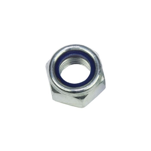 Picture of G8. 8 High Tensile Lock Nut - Metric Size, M4,M5,M6,M8,M10,M12,M14,M16 , LOCKNUT