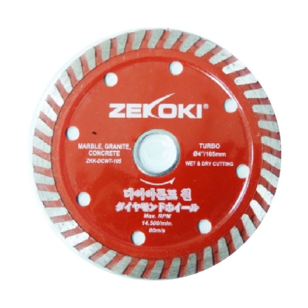 Picture of ZEKOKI Diamond Cutting Wheel ZKK-DCWT-105