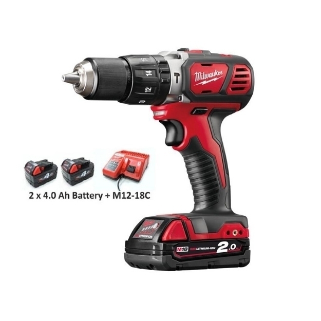 Picture of Hammer Drill Driver Set M18BPD-202C