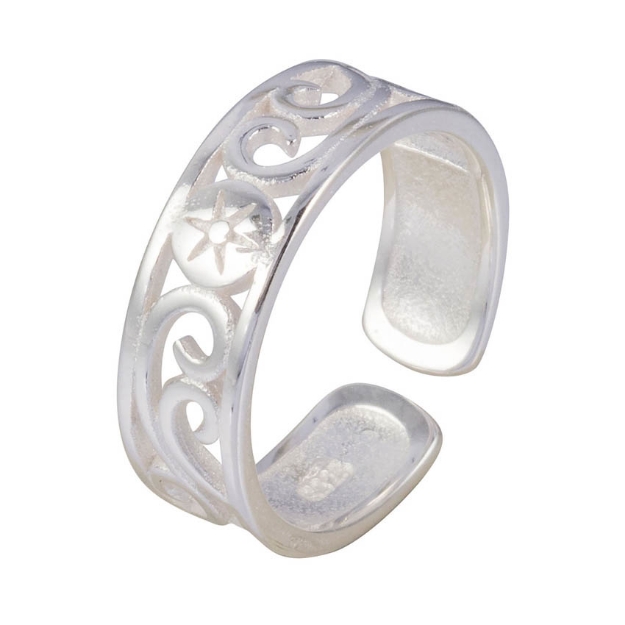 Picture of 925 Silver Jewelry,Toe Ring- SR-332