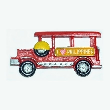 图片 Jeepney Ref Magnet, Philippine Jeepney Souvenir
