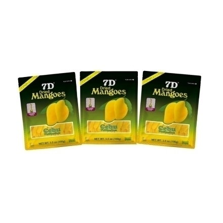 图片 7D Dried Mangoes (100g) ,Cebu Dry mangoes,Pack of 3