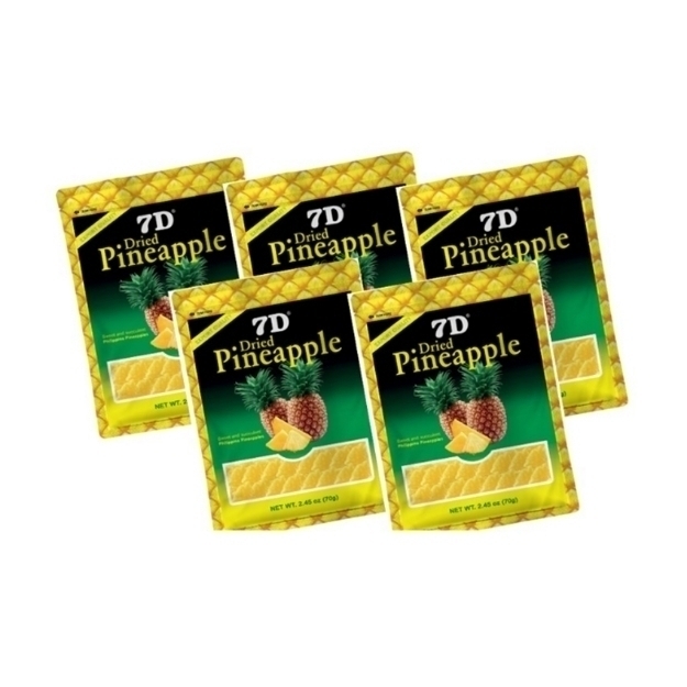 Picture of 7D Dried Pineapple (70g) Pack of 5Pcs