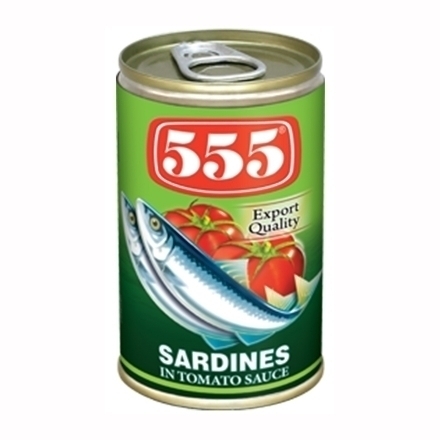 Picture of 555 Sardines in Tomato Sauces 155g