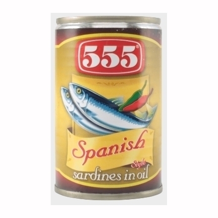Picture of 555 Sardines Spanish Style 155g