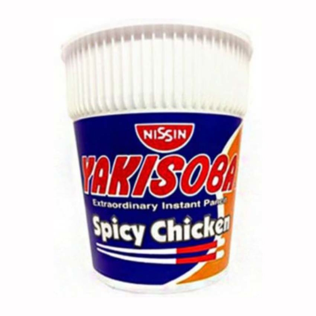 Picture of Nissin Yakisoba Spicy Chicken Cup Noodles 77g
