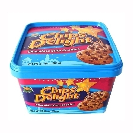 图片 Chips Delight Chocolate Chip Cookies Tub 600g