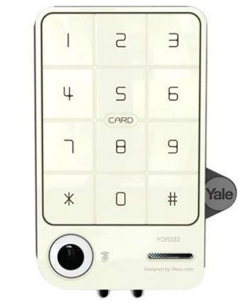 图片 Yale Digital Door Lock with PIN Code & RF Card Key (Rim Lock) - YDR 333