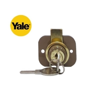 图片 Yale 9660HE, Two-Hole Drawer Lock, V9660HE