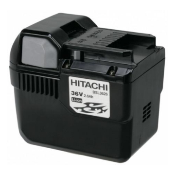 Show details for HITACHI Slide Lithium-ion Battery BSL3626 Picture of HITACHI Slide Lithium-ion Battery BSL3626