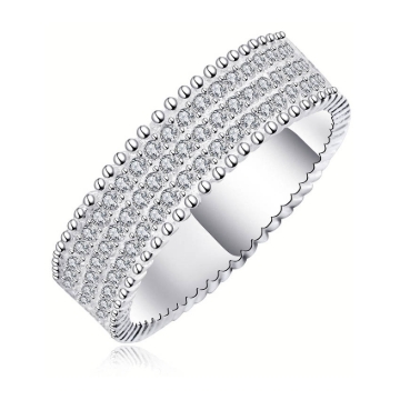 Picture of 925 Silver Jewelry,Ladies Ring- SR-279