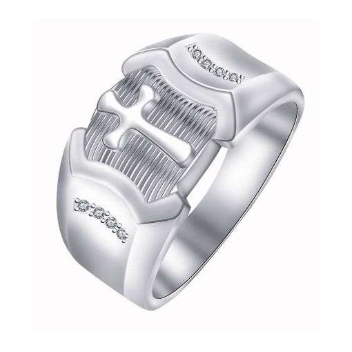 Picture of 925 Silver Jewelry,Mens Ring- SR-364