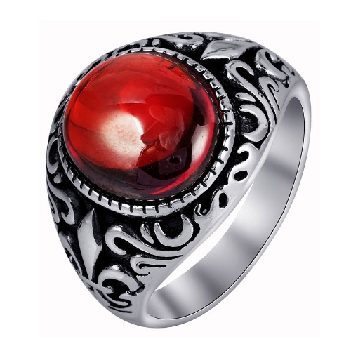 Picture of 925 Silver Jewelry,Mens Ring- SR-389