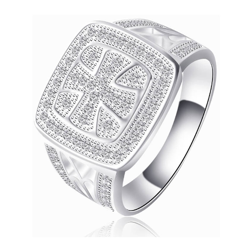 Picture of 925 Silver Jewelry,Mens Ring- SR-395