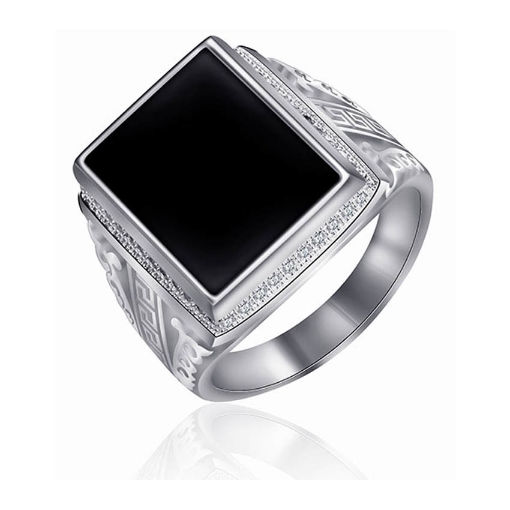 Picture of 925 Silver Jewelry,Mens Ring- SR-408