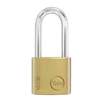 Picture of Long Shackle Brass Padlocks  YE1/30/147/1