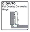 Picture of Self-Closing Cabinet Hinge C100A/FO