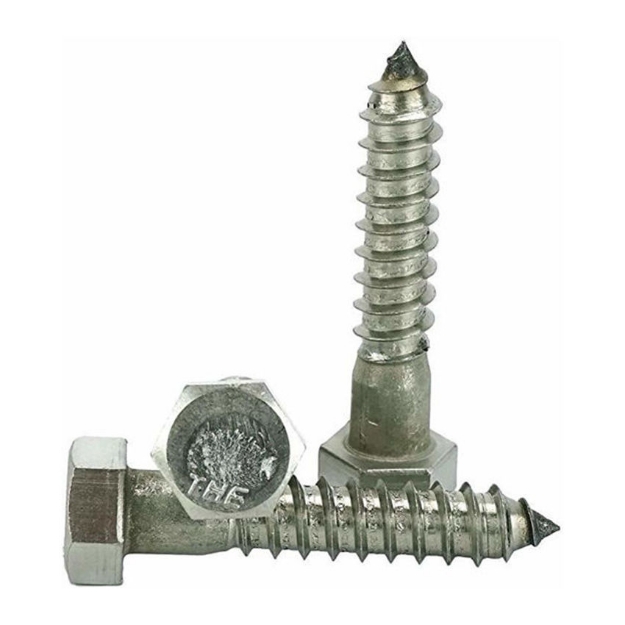 Picture of 304 Stainless Steel Hex. Lag Screw, STLS