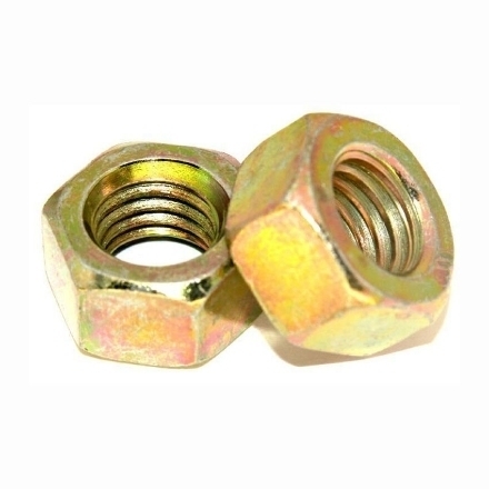 图片 Grade 4.8 Zinc Plated Nut, Metric Hex nut,yellow Zinc Nut