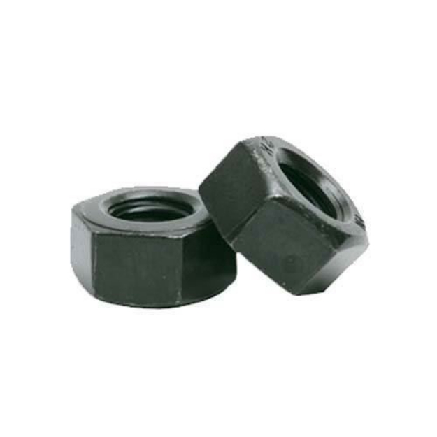 Picture of High Tensile Nut, Grade 8.8 Hex Nut, Color Black, M5 to M30 Metric Size