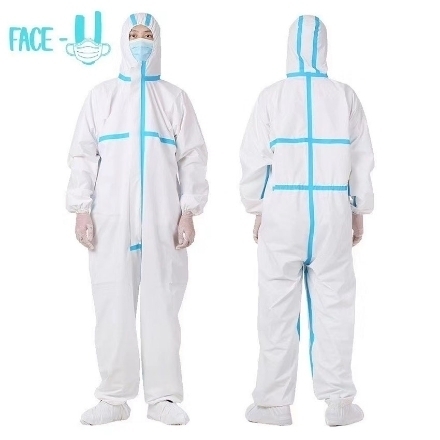 Picture of PPE Cover all suit  ( Personal Protective Equipment)