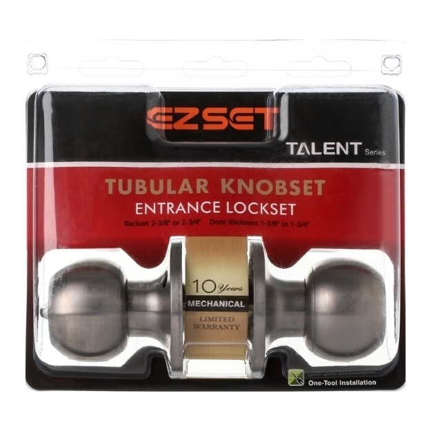 Picture of Talent Entrance Tubular Knobset, EZTLT300SS