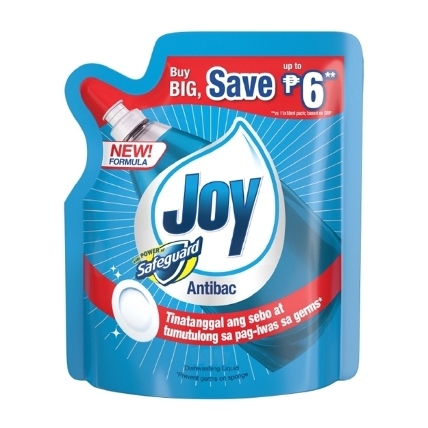 Picture of Joy Antibac with Power of Safeguard Dishwashing Liquid, JOY32