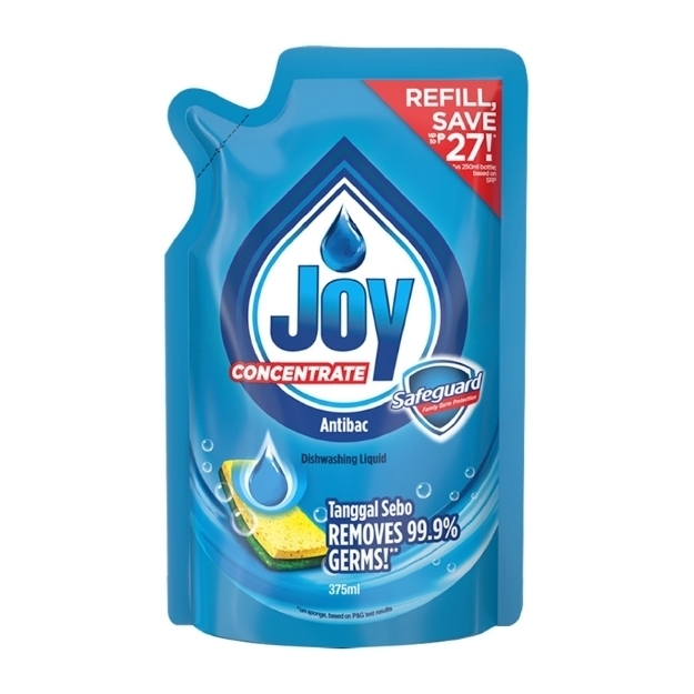 Picture of Joy Antibac with Power of Safeguard Dishwashing Liquid, JOY32